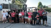 Féria de Teyran : les jeunes préparent les arènes