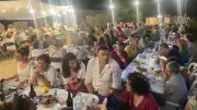 Fête de Blanc à Peux-et-Couffouleux : 110 participants