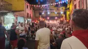 Fête votive à Coupiac : une ambiance intime dans les ruelles