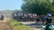 Fête votive à La Calmette : bandido de nuit et journée déguisée