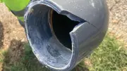Fuite d'eau à Courry : réparation express d'un tuyau percé