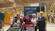 Gard : collecte solidaire du Lions Club Alès-Fémina pour le foyer Saint-Joseph