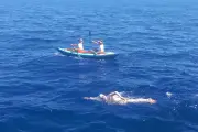 Gilles Rondy contraint d'arrêter sa traversée Calvi-Nice