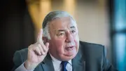 Gérard Larcher en soutien à Laurent Burgoa dans le Gard pour les sénatoriales