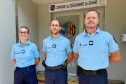 Grasse : deux nouveaux commandants adjoints à la gendarmerie