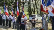 Hommage au maquis Latourette aux Sieyres : 24 porte-drapeaux