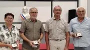 Hérault : trois maires honorés par le sénateur Cabanel