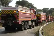 Incendie de Rians : 13 hectares parcourus, 171 pompiers mobilisés