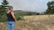 Incendie en Lozère : 250 ha brûlés, un pompier blessé, le feu fixé