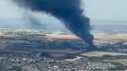 Incendie près de Roissy-CDG : 80 pompiers mobilisés, deux pistes fermées