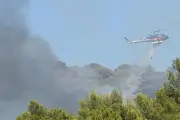 Incendie à Rians : 73 pompiers et 5 hélicoptères mobilisés