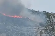 Incendie à Saint-Auban : 4 000 m² brûlés, la foudre en cause