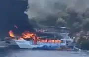 Incendie sur un bateau touristique en Turquie : 115 personnes évacuées