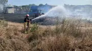 Incendie à Vauvert : une exploitation agricole ravagée par les flammes