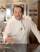 Jean-François Piège dévoile son dessert d'été aux framboises