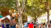 Le petit marché de Sumène accueille visiteurs avant la fête votive