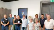 Le père Joseph honoré par la médaille de la ville d'Olonzac