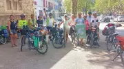 Le relais cycliste mondial pour le climat passe par Beaucaire