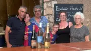 Les Fussoirs en concert au domaine de la Plaine pour la fin des vendanges