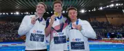 Léon Marchand champion d'Europe du 200 m papillon, Moluh bat le record d'Europe