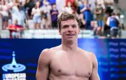 Léon Marchand et les Bleus en argent sur le 4x200 m