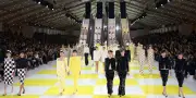 Louis Vuitton et Daniel Buren : escaliers mécaniques en 2012