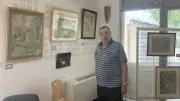 Lucien Jacques honoré dans la médiathèque de Gréoux-les-Bains