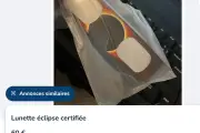 Lunettes d'éclipse à 60 euros : la spéculation s'envole