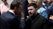 Macron annonce des missiles intercepteurs à l'Ukraine après Kryvyi Rih