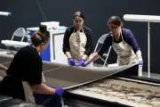 Macron inaugurera l'exposition de la tapisserie de Bayeux à Londres