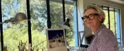 Magali Réthoré : de commerçante à peintre, l'affiche de la Saint-Louis