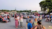 Marché du terroir de Plaissan : une soirée réussie malgré le feu d'artifice reporté