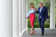 Melania Trump fait son retour médiatique après un mois d'absence