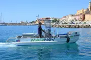 Menton : 100 kg de déchets par jour repêchés dans les zones de baignade