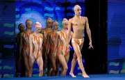 Milan Violon, premier homme en équipe de France de natation artistique