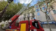 Millau : les pompiers déploient la grande échelle pour sauver un chat