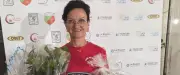 Mireille Dubois, finaliste du National de pétanque au Puy-en-Velay