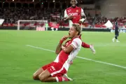 Monaco dompte l'OM 2-0 et prend seul la tête de la Ligue 1