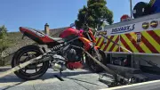 Moto flashée à 166 km/h en Lozère : permis retiré