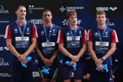 Natation : 4x200m français argenté, Dutriaux médaillé aussi