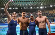 Natation : record d'Europe pour Moluh, l'or pour la France