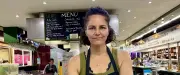 Nougat glacé de Chloé Chalot aux Halles Auberge à Nîmes