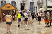 Orage et grêle sur les Médiévales de Brignoles ce dimanche