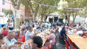 Paella géante, Ruée suménoise et orage à Sumène