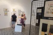 Pastiches d'œuvres d'art : exposition de dessins de presse à Ramatuelle