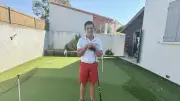 Pierre Ségura, 12 ans, champion d'Occitanie de golf, vise l'équipe de France