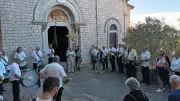 Pèlerinage à Notre-Dame du Suc : procession du 30 août à Saint-Bauzille