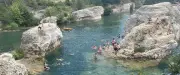 Pollution de la Cèze : baignade déconseillée et interdite
