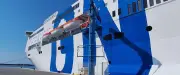 Port de Sète : le ferry GNV bientôt branché à quai, dernier test