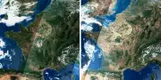 Sécheresse en France : les images satellites révèlent l'ampleur
